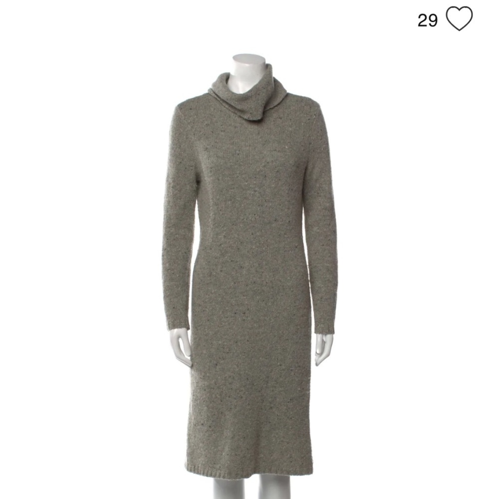 Ralph Lauren Wool Shift Turtleneck Dress size M